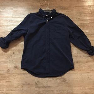 Abercrombie & Fitch Dark Blue Dress Shirt